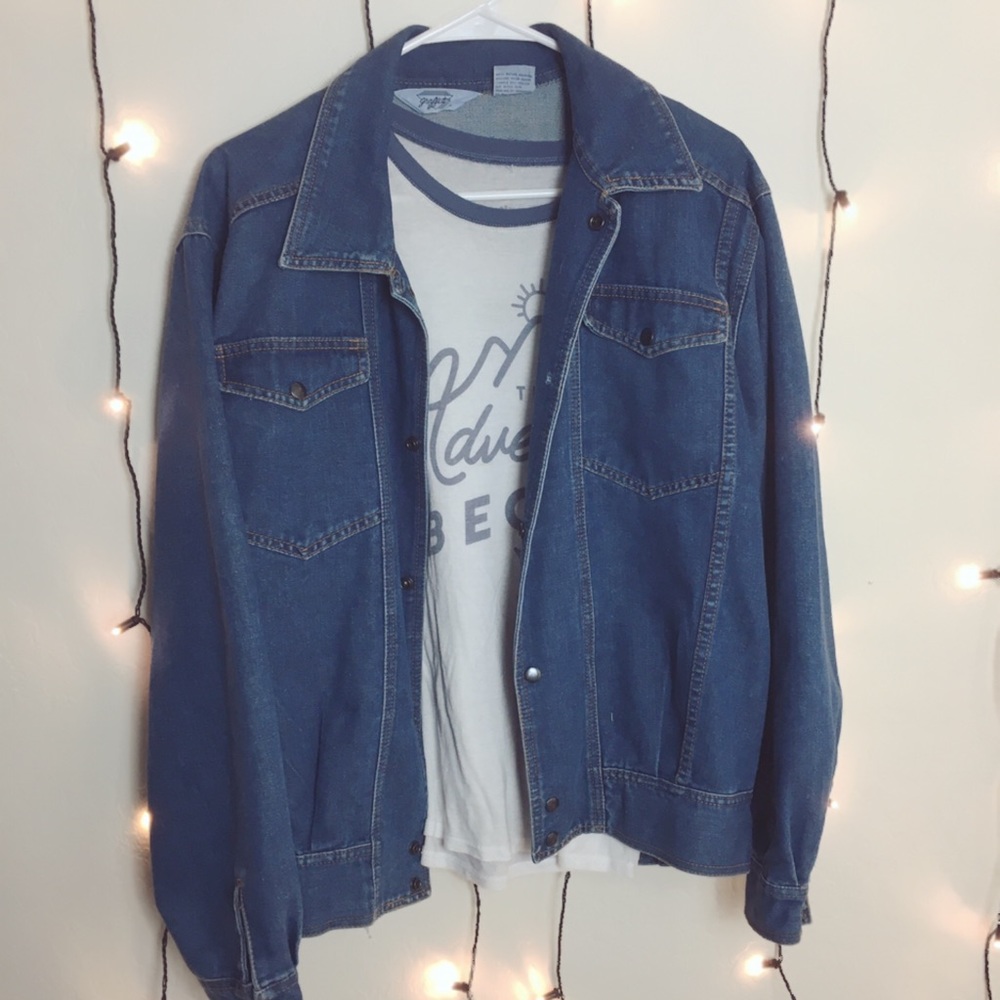 Graffiti vintage Denim Jacket
